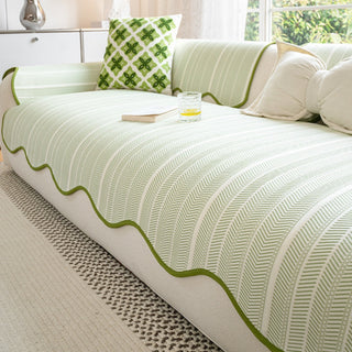 Geometric Non Slip Summer Sofa Seat Cover | Brookfield
