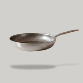 Pure Titanium Non Stick Frying Pan With Even Heat Distribution For Cooking And Hand Washing | Whitaker