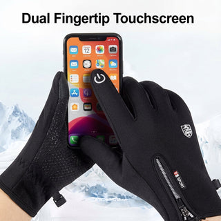 Waterproof Thermal Touchscreen Gloves With Windproof Fabric And Insulation | Prescott