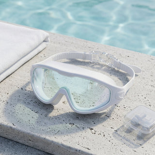 Wide View Swim Goggles With Anti Fog Coating And Adjustable Silicone Strap | Stanton