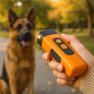 Ultrasonic Dog Bark Trainer with 5m Range & USB Charging | Barkora