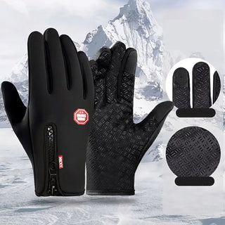Heated Winter Gloves with Adjustable Heat & Wind Protection | Heatvora
