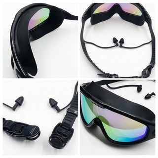 Wide View Swim Goggles With Anti Fog Coating And Adjustable Silicone Strap | Stanton