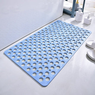 Non Slip Drainage Shower Bath Mat with Holes | Aquentra