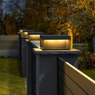 Modern Outdoor LED Pillar Post Light Fixture | Ardentra