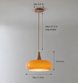 Modern Wood Pendant Light | Arko