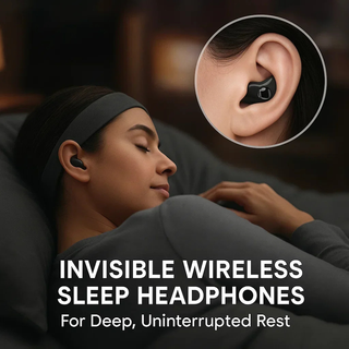 Invisible Wireless Sleep Earbuds With Bluetooth 5.3 And IPX5 Waterproof Design | Rockwell