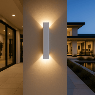 Outdoor Wall Light | Modern Up Down Design
